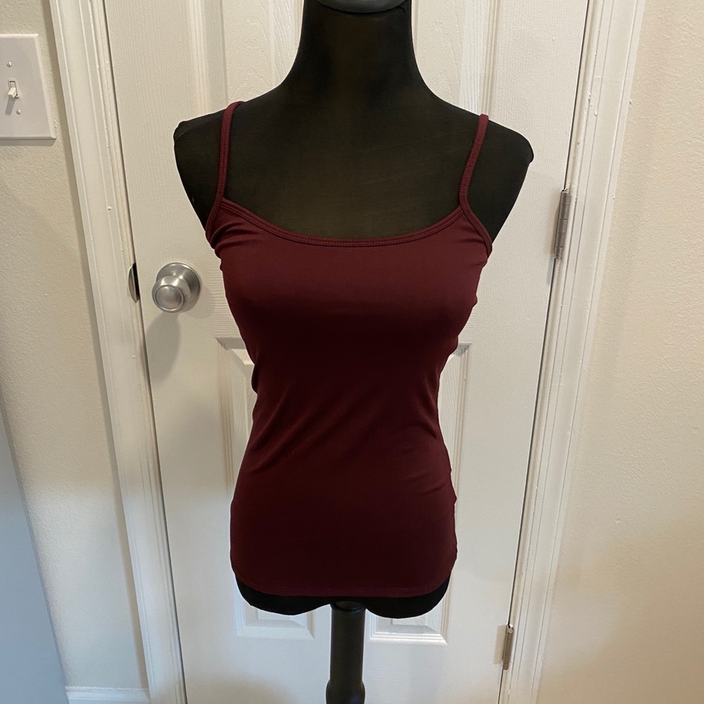 Wine colored camisole/shaper